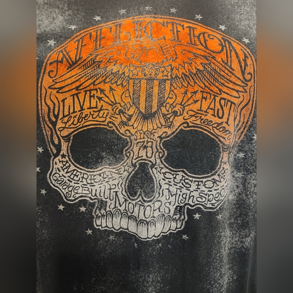 American affliction custom t shirt short sleeve - Picture 3 of 11